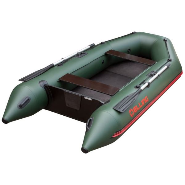 Elling Člun Forsag S Pevnou Skládací Podlahou Zelený 330