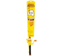 Shakespeare Dětský Set Prut s Navijákem a Vlascem Catch a Monster Yellow Spin Set 1,40 m