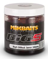 Mikbaits Boilies v Dipu BigS Oliheň Javor 250 ml-24mm
