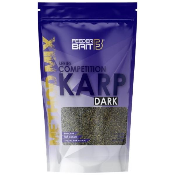 FeederBait Methodmix Dark Competition Carp 800 g