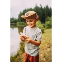 Giants Fishing Tričko Dětské Kapřík Šedé (2)