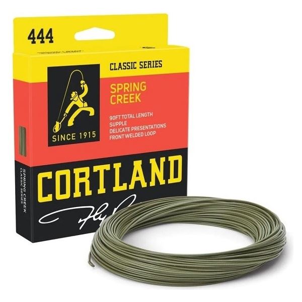 Cortland Muškařská Šňůra 444 Classic Spring Creek Freshwater Olive 90 ft