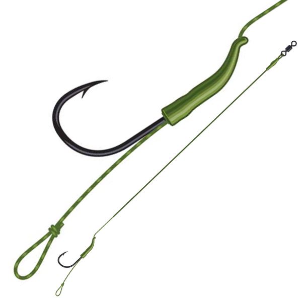 Dam Návazec Tactix Combi Rig 20 cm 25 lb 2 ks