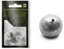 Delphin Průběžné Olovo Leads Kulička s Otvorem - 18 g 5 ks