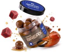 Delphin Boilies V Dipu BreaX MonstaFISH Monster Krab Tuňák 200 ml - 24 mm