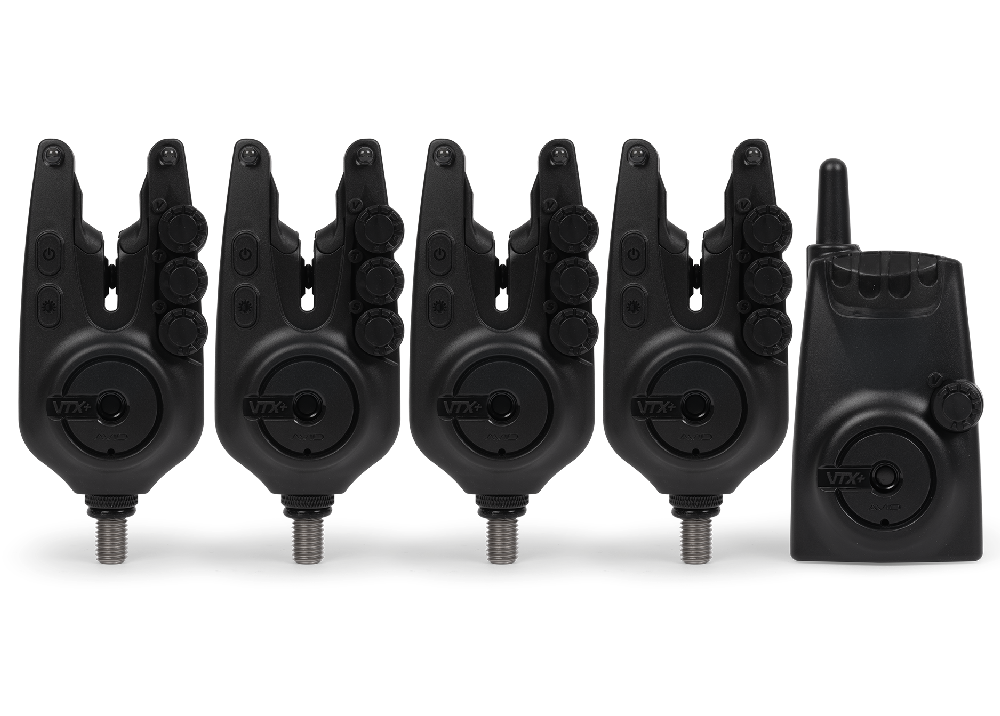 Levně Avid carp sada signalizatorů vtx+ bite alarm set - 4+1