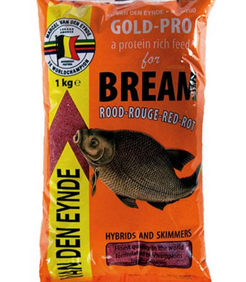 Levně Mvde krmítková směs gold pro bream red 1 kg