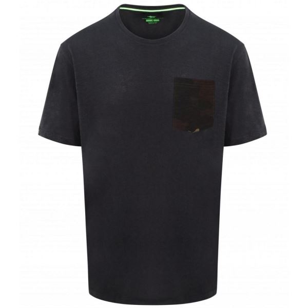 Korda Tričko LE Kamo Pocket Tee Black