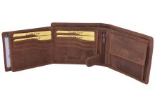 Mercucio Peněženka Světlehnědá Embos 33 Kapr (3)