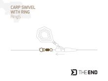 Delphin Pevnostní Obratlík s Kroužkem TheEND RingS #4 28 kg 10 ks (1)