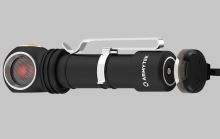 Armytek Čelovka Wizard C2 WR USB Bílé A Červené Světlo (3)