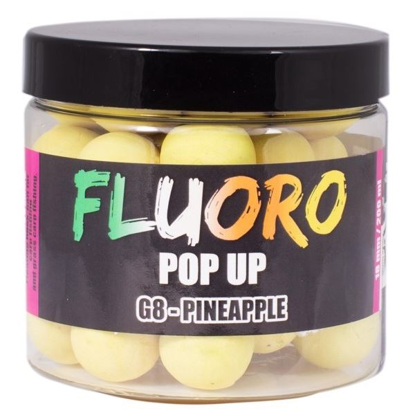 LK Baits Pop-up Fluoro G-8 Pineapple