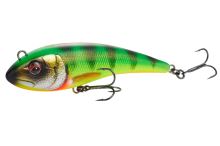 Savage Gear Wobler Low Glider Jerk Slow Sinking Firetiger (1)