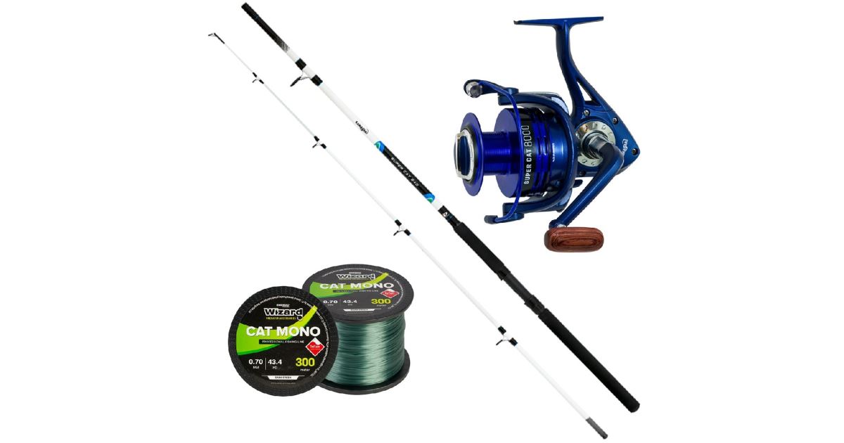 Kamasaki Super Cat Catfish Reel Blue 8000