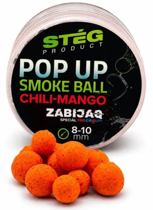 Levně Stég plovoucí boilie zabijaq pop up sb 10 g 8-10 mm - chili mango