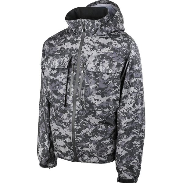 Kinetic Bunda Camorush Jacket Grey Camo