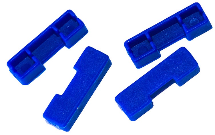 Matrix vložky pro kostřičky winder colour indicators dark blue tmavě modrá 4 ks