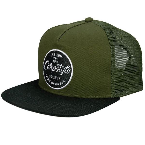 Carpstyle Kšiltovka Green Forest Snapback