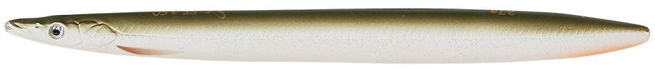 Savage Gear 3D Line Thru Sandeel Sinking Matt White Tobis