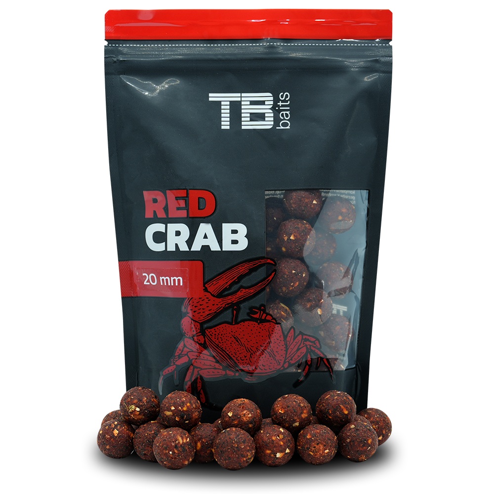 Tb baits boilie red crab - 250 g 16 mm