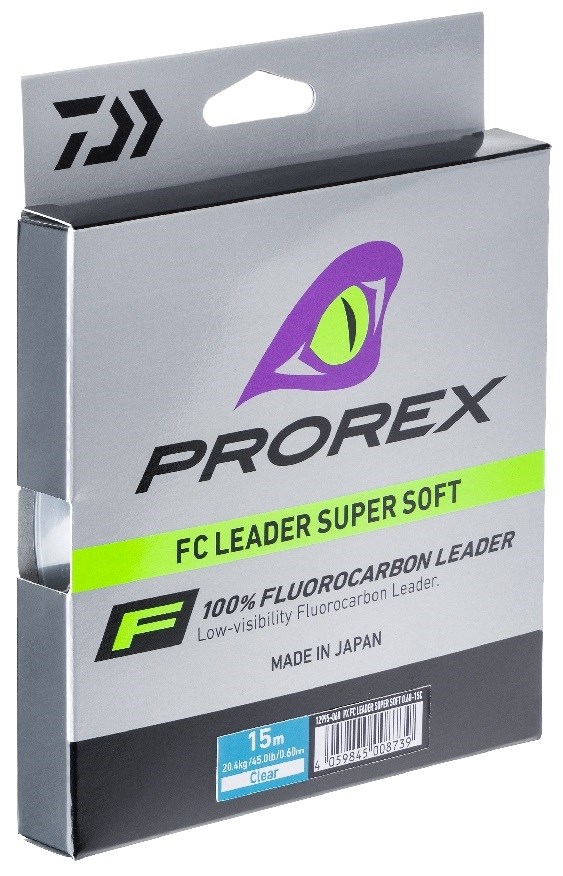 Daiwa Vlasec Prorex Fluocarbon Návazcový Čirá