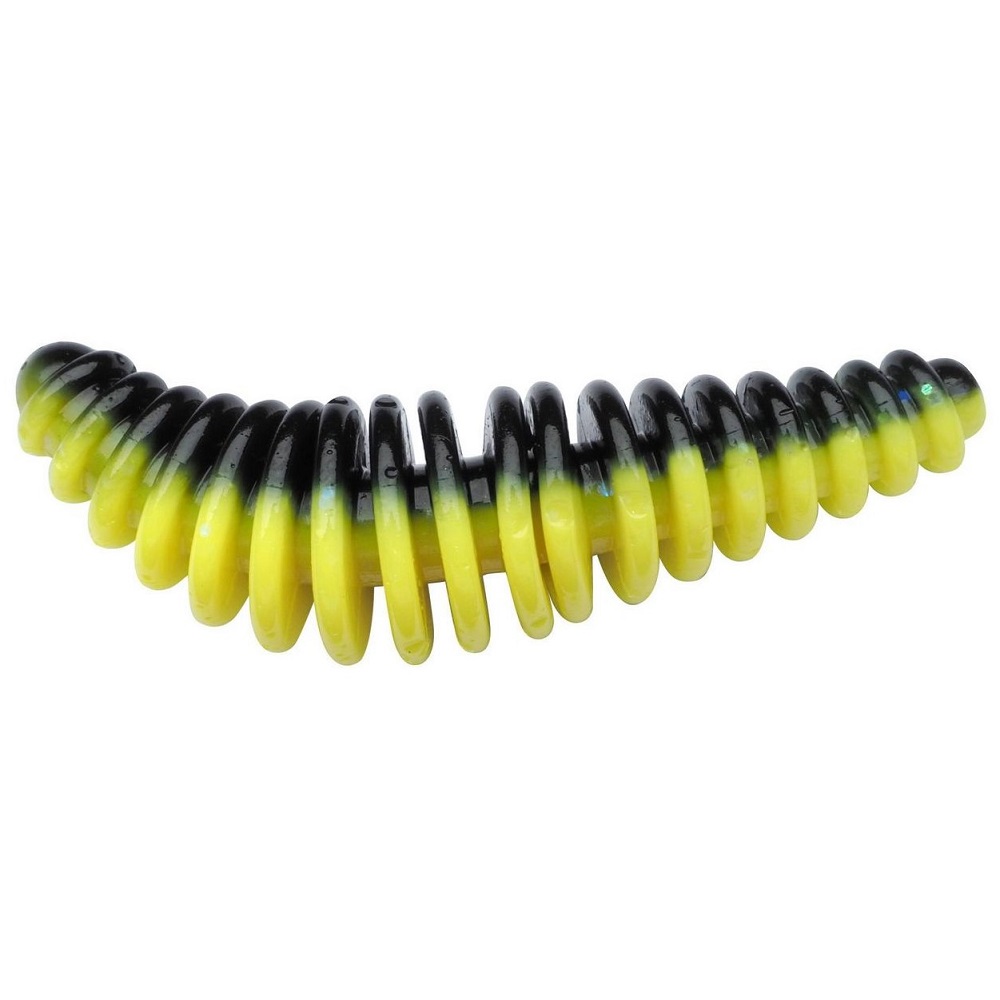 Levně Berkley gumová nástraha powerbait power pupa black sunshine yellow - 3,5 cm 10 ks