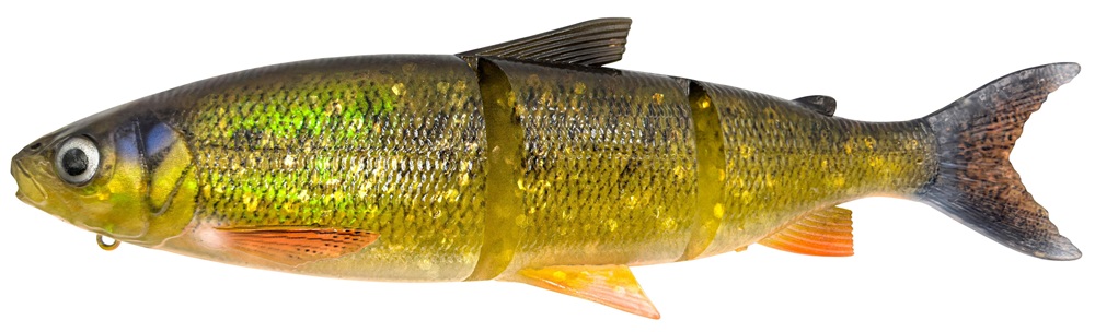 Savage gear gumová nástraha 3d line thru whitefish moderate sinking dirty whitefish - 17 cm 53 g
