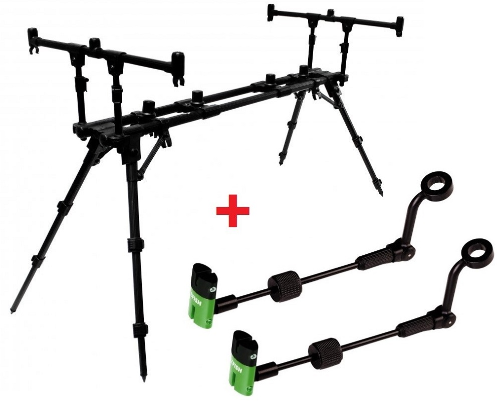 Zfish stojan rod pod construct 3 rods + 2x indikátor zfx mini zdarma