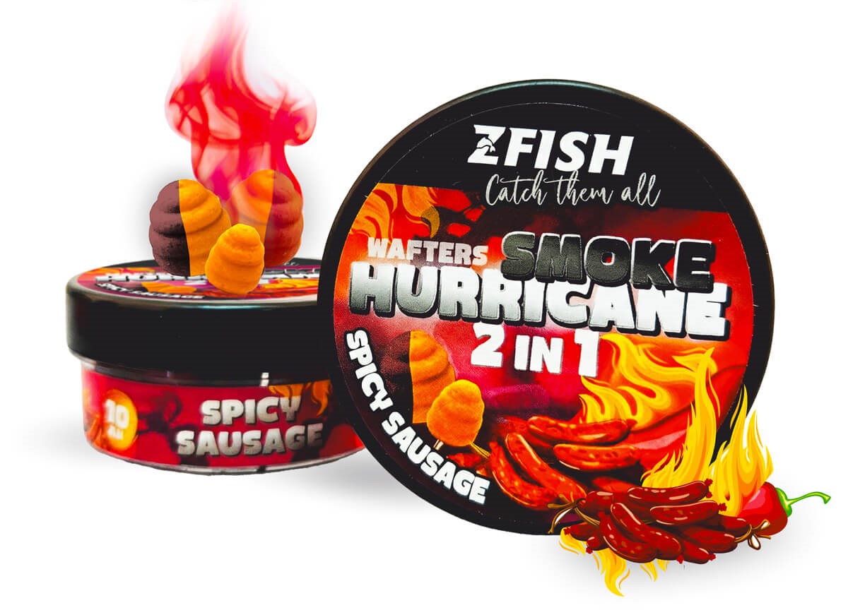 Levně Zfish wafters smoke huricane 2in1 8-10 mm 30 g - spice sousage