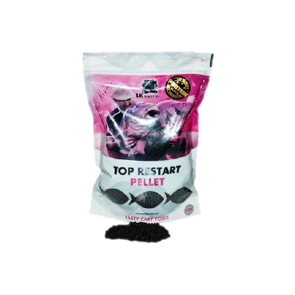 LK Baits pelety top restart 4 mm 1 kg