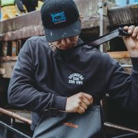 Grundéns Mikina 1926 Crew Sweatshirt Black (4)