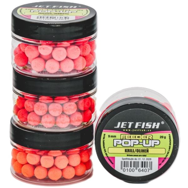 Jet Fish Plovoucí Nástrahy Feeder Pop Ups 20 g 9 mm