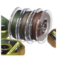 RidgeMonkey Návazcová Šňůrka RM Tec Soft Coated Hooklink 20 m Hnědá (3)