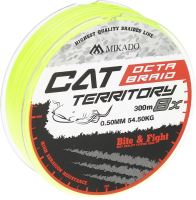 Mikado Pletená Šňůra Cat Territory Octa Braid Fluo 300 m (1)