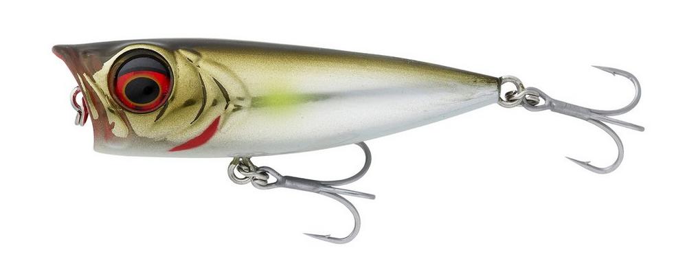 Savage gear wobler micro popper mirror ayu - 5,5 cm 5,4 g