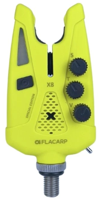 Levně Flacarp signalizátor záběru x8 barevná edice - žlutá