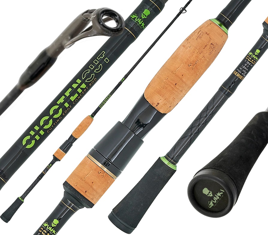 Gunki prut chooten cut scan s h 1,86 m 14-45 g