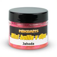 Mikbaits Mini Boilie V Dipu 6-8 mm 50 ml-Jahoda