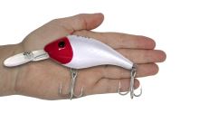 Black Cat Wobler Cranker Red/Glow in the Dark 16 cm 50 g (2)