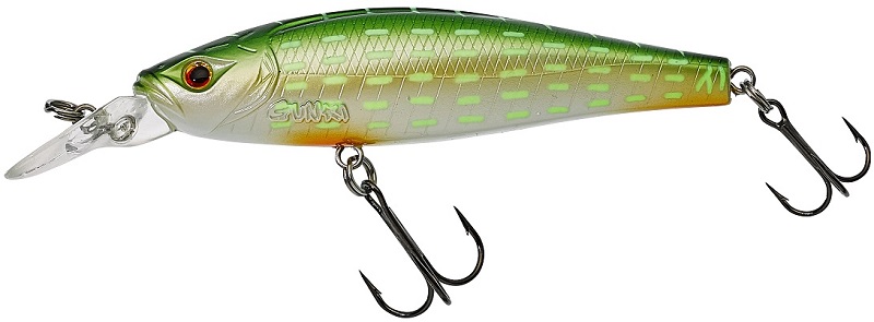 Levně Gunki wobler gamera f 9 cm 14,4 g electric pike