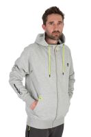 Matrix Mikina Black Edition Full Zip Hoody Marl Grey Lime