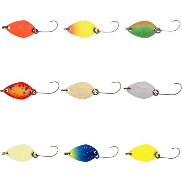Zebco Plandavka Magic Trout Spoon Set 1,2 g a 2,4 g 9 ks
