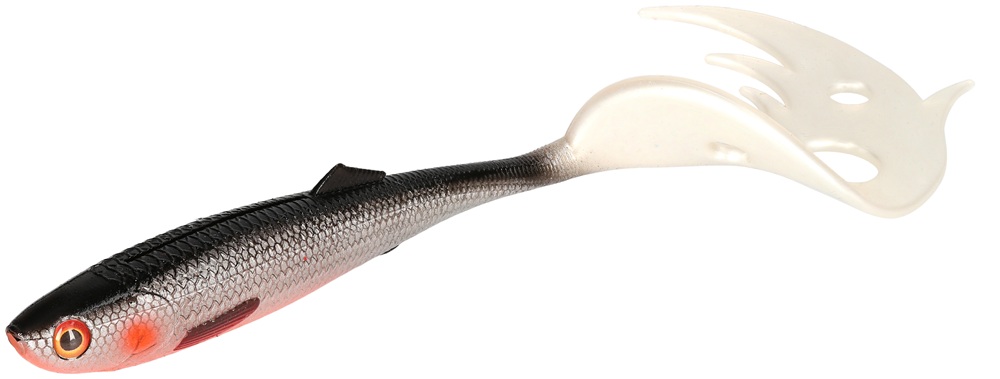Levně Mikado gumová nástraha sicario pike tail roach balení - 10,5 cm 6 g 4 ks