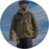 One More Cast Bunda PB Sherpa Fleece - S