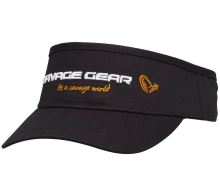 Savage Gear Kšilt Sun Visor One Size Black INK (1)