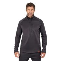Grundéns Termoprádlo Grundies Thermal 1/2 Zip Black (1)