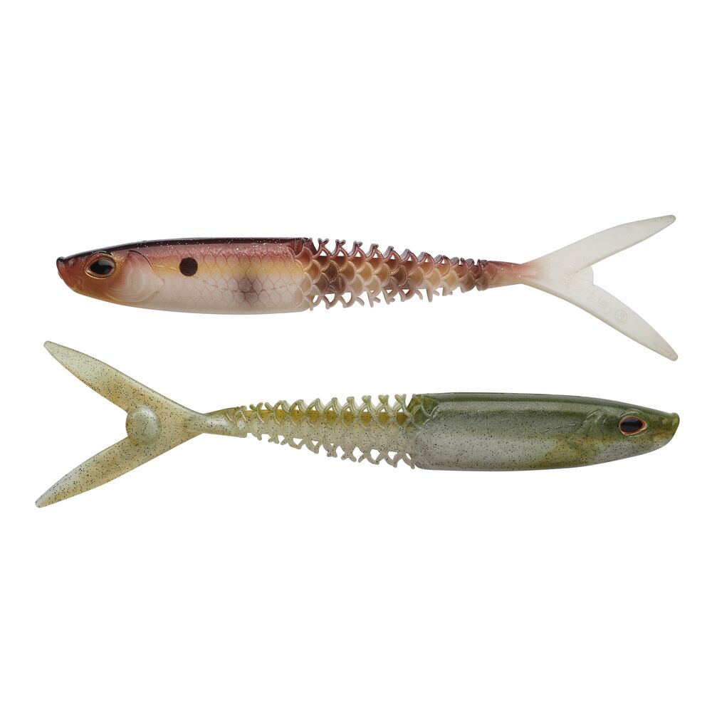 Berkley sada gumových nástrah powerbait cullminnow clear water mix - 18 cm 20 g 2 ks