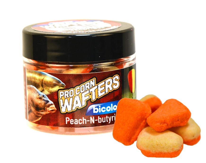 Benzar mix wafters bicolor pro corn 15 mm 25 g - broskev kyselina máselná