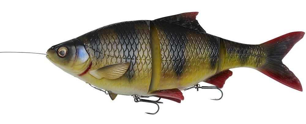 Levně Savage gear gumová nástraha 4d line thru roach perch - 18 cm 86 g