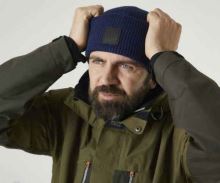 Geoff Anderson Čepice WizWool Roar Beanie Modrá (2)